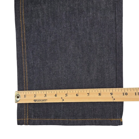 COOGI Mens Jeans 44W Dark Wash Denim Straight Embroidered TRI Nations - Picture 15 of 15